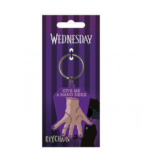Llavero goma choca la mano Wednesday