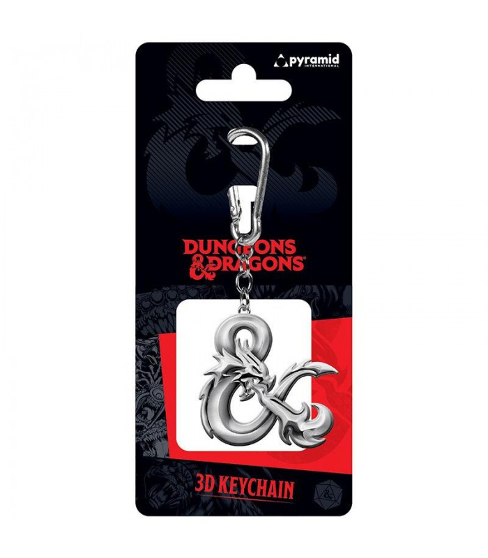 Llavero 3D Ampersand Logo - Dragones y Mazmorras 6