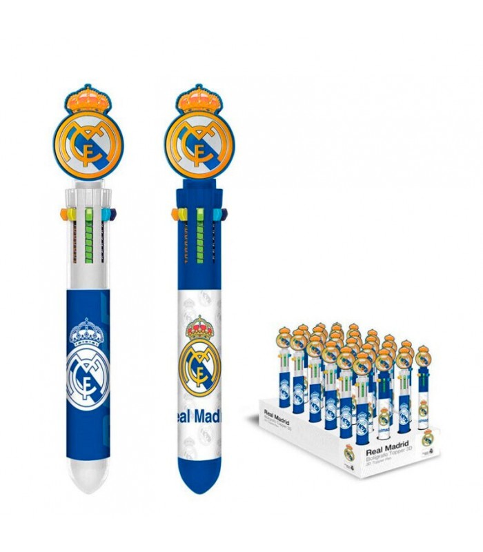 Boligrafo topper 3D Real Madrid surtido