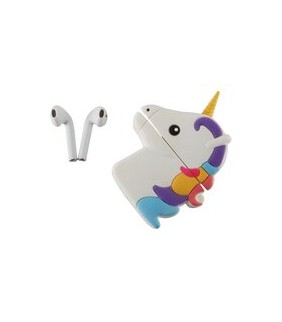 True Wireless oortjes Emoji Unicorn