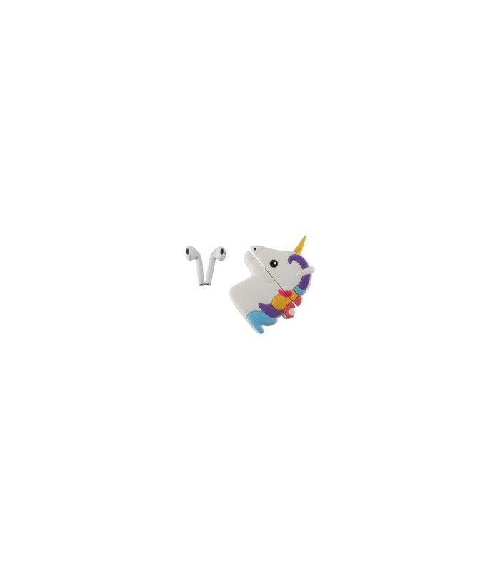 True Wireless oortjes Emoji Unicorn