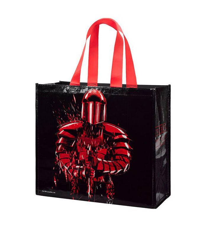 Bolsa Reutilizable Rafia Star Wars VIII Rouge