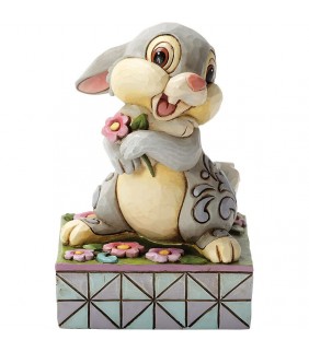 Mini figura decorativa Disney Tambor y flores