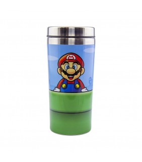 Vaso de viaje Super Mario tubería