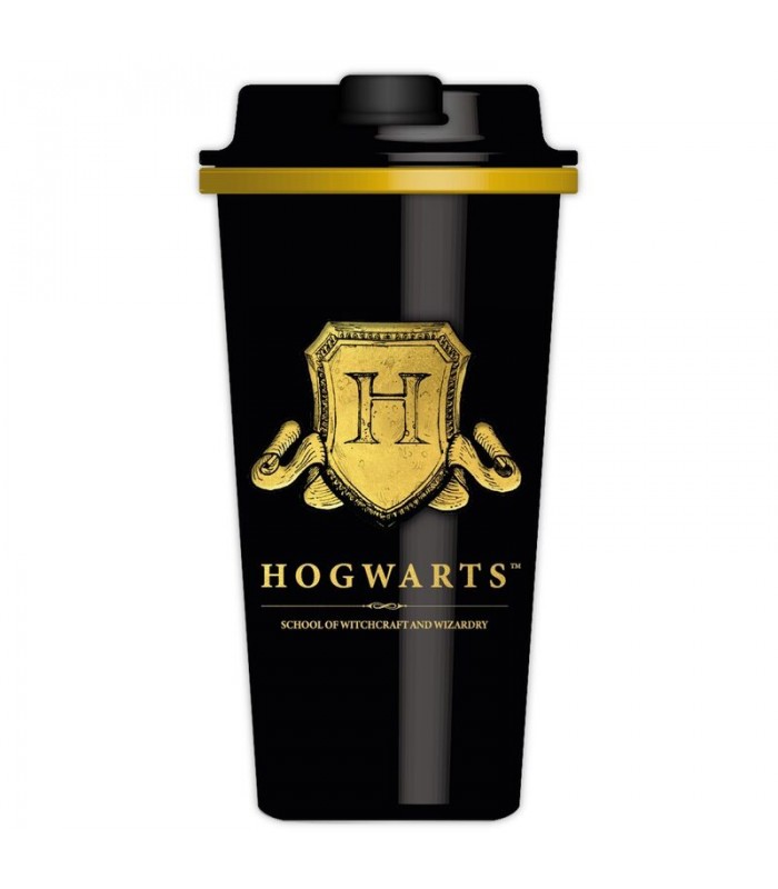 Vaso de viaje negro Harry Potter