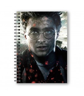 Libreta Efecto 3D Cara Harry Potter