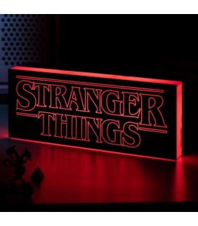 Lampara logo Stranger Things light 