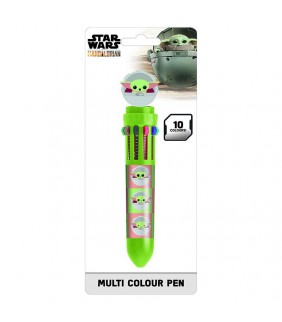 Bolígrafo Multicolor The Mandalorian Expresiones T