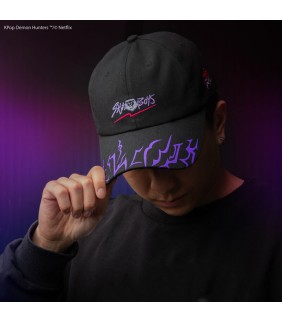 Gorra Beisbol Negra Saja Boys Kpop Demon Hunters