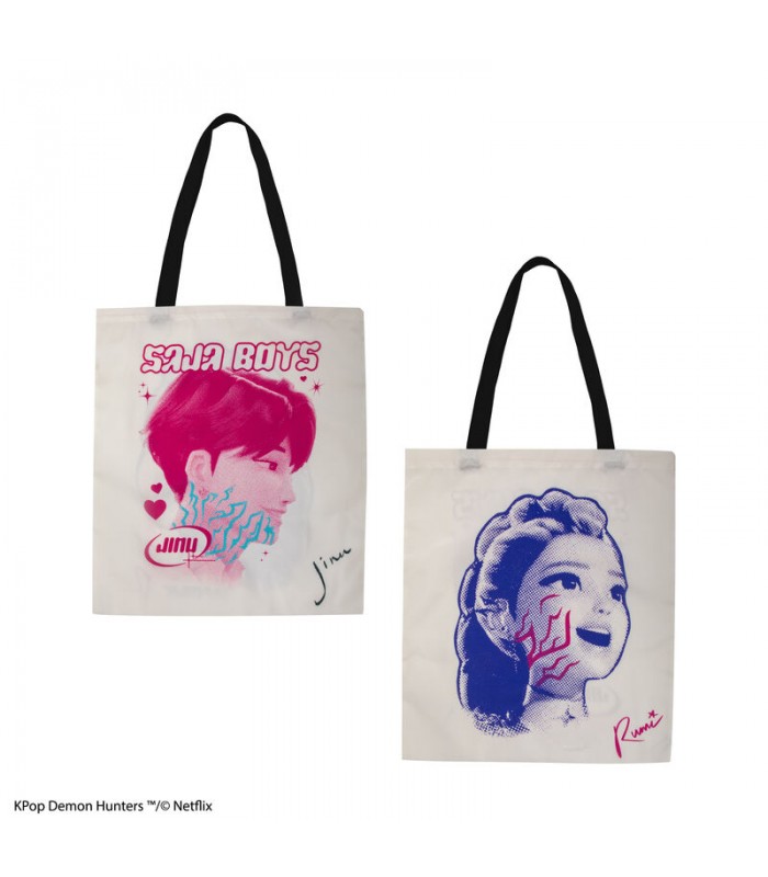 Bolsa Tote Rumi & Jinu Kpop Demon Hunters