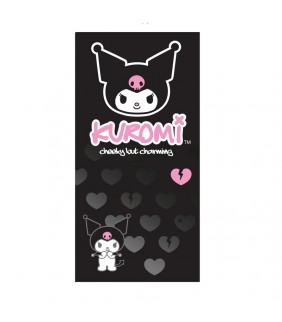 Toalla Kuromi Sanrio microfibra