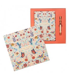 Cuaderno Premium A5 con bolígrafo Frida Kahlo