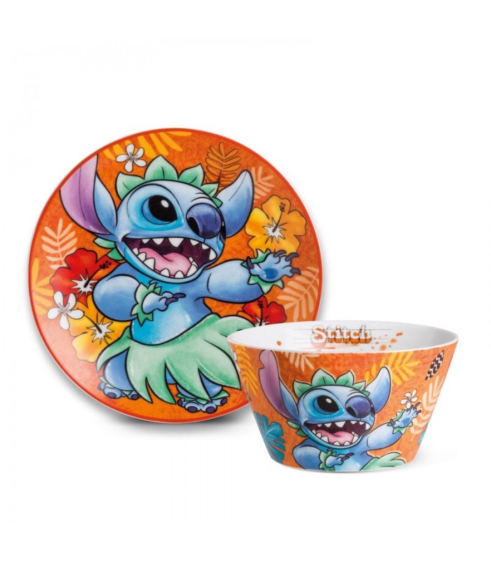 Set Plato Postre mas Bowl Stitch