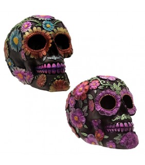 Calavera Dia de los Muertos 2colores