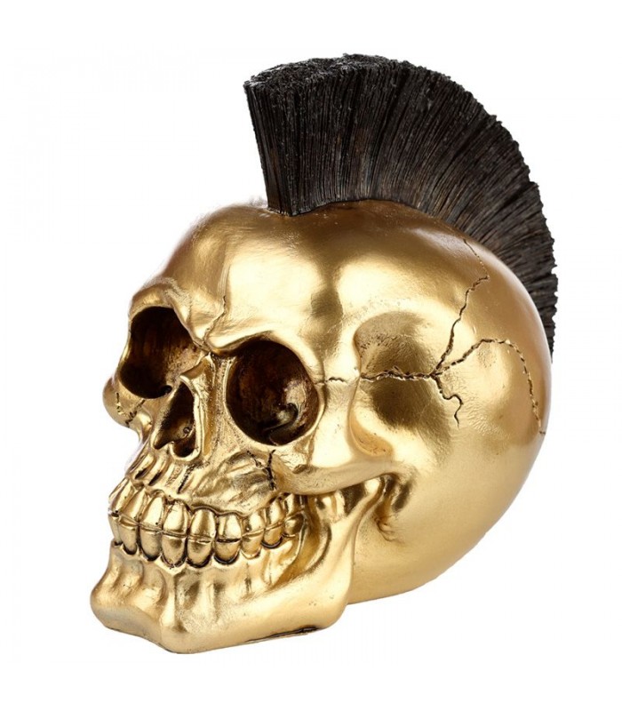 Figura Calavera - Calavera Decorativa con Cresta P