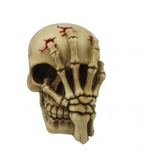 Figura Calavera Horripilante Mano Garra 