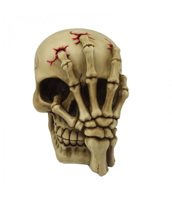 Figura Calavera Horripilante Mano Garra 