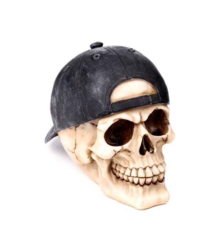 Figura Calavera con Gorra del Revés