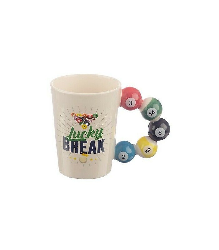 Taza con forma de Bolas de billar
