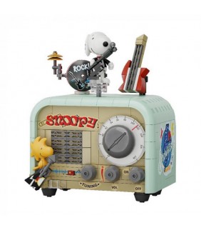 MAQUETA DE CONSTRUCCION SNOOPY RADIO