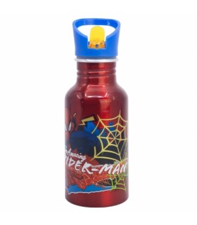 BOTELLA ALUMINIO NEVADA SIPPER 545 ML SPIDERMAN MO