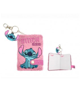 LIBRETA MINI PELUCHE STITCH   BOLI
