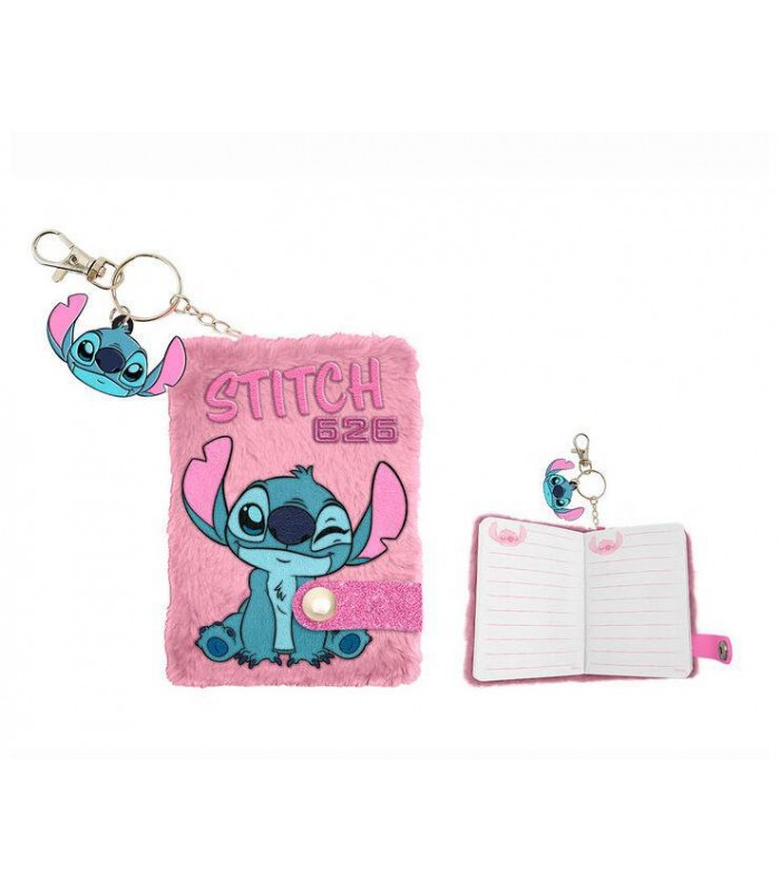 LIBRETA MINI PELUCHE STITCH   BOLI