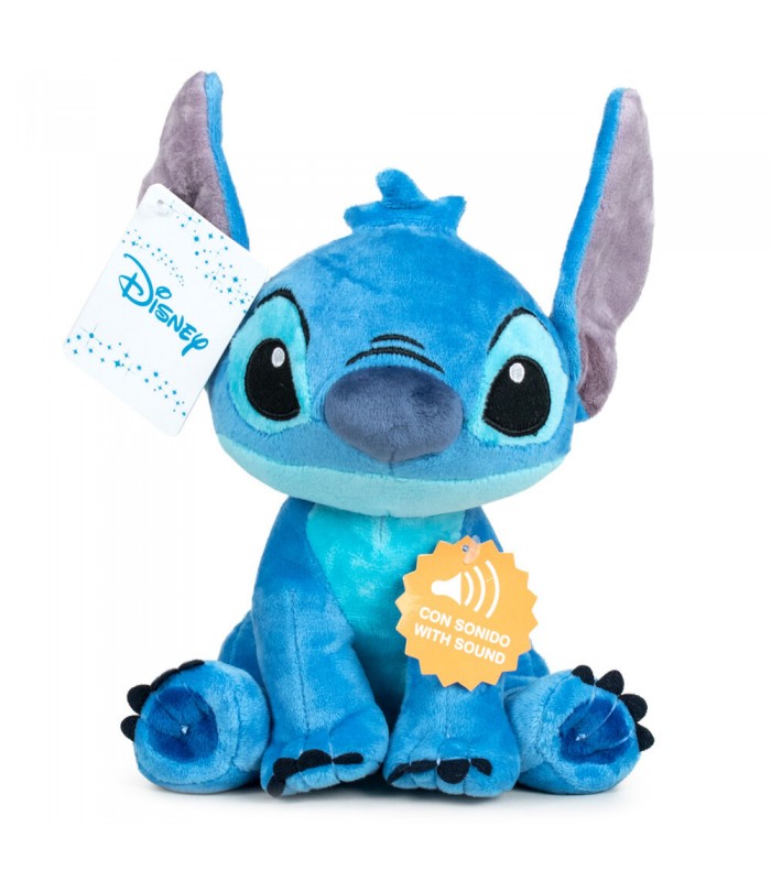 Peluche Stitch Disney soft sonido 20cm