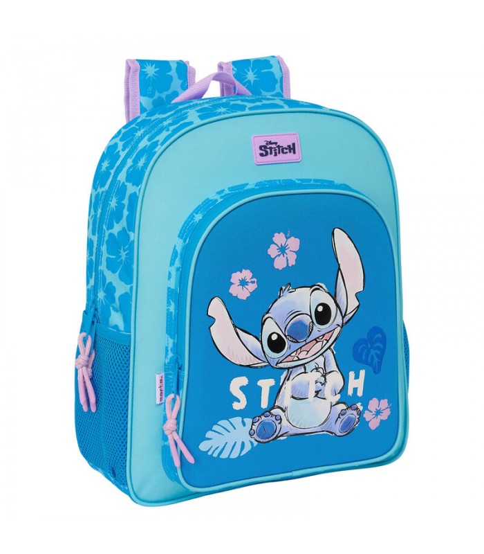Mochila Hawaii Stitch Disney 38cm adaptable