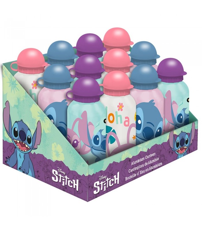 Cantimplora aluminio Stitch Disney 500ml Variado