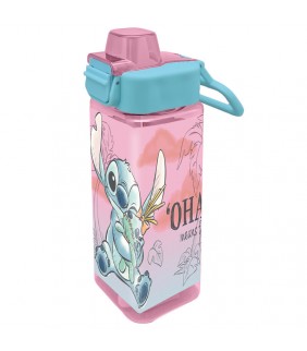 Cantimplora cuadrada Stitch Disney 500ml