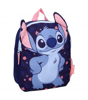 MOCHILA INFANTIL 32X26 STITCH FLUFFY FRIENDS MARIN