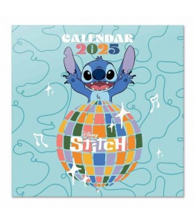 CALENDARIO 2025 30X30 DISNEY STITCH