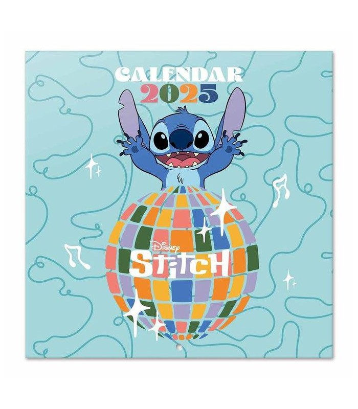 CALENDARIO 2025 30X30 DISNEY STITCH