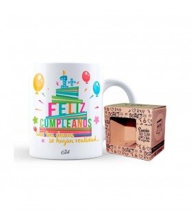 Taza 1 Feliz Cumpleaños