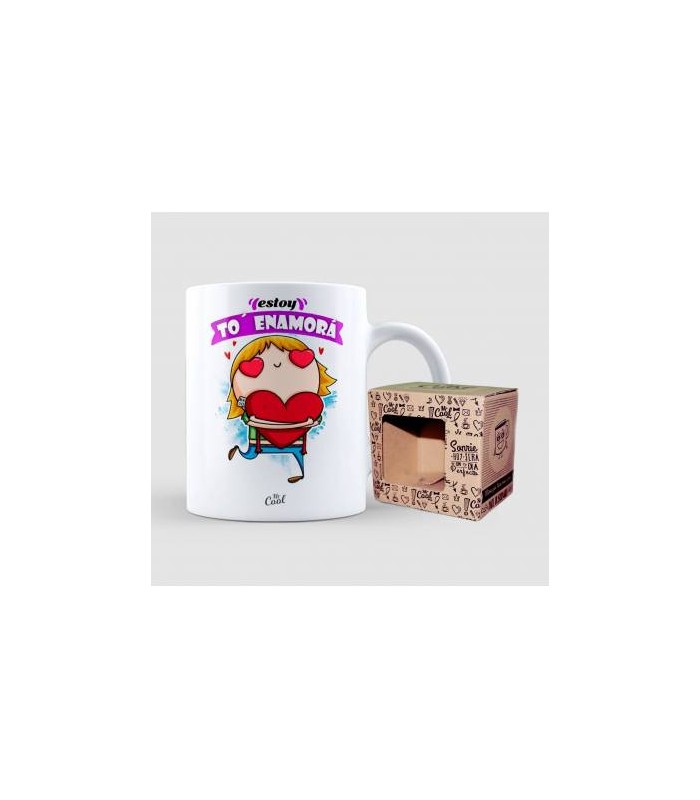 Taza  Estoy tó enamorá 