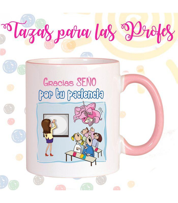 TAZA 'GRACIAS SEÑO POR TU PACIENCIA'