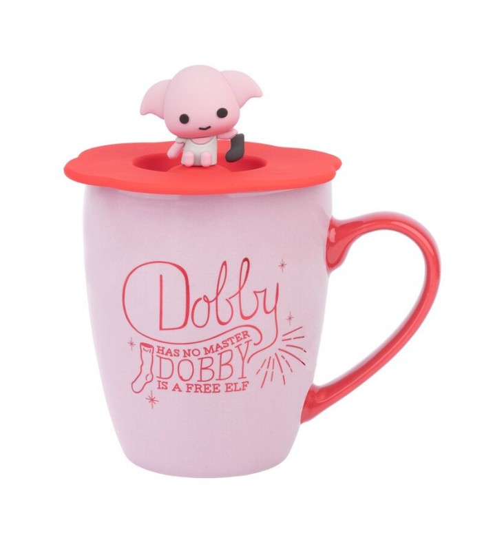 Taza premium tapa Dobby Harry Potter 350ml Sipecus