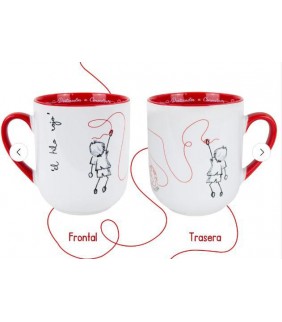 Taza leyenda del Hilo Rojo Chico-Chico Sipecusa