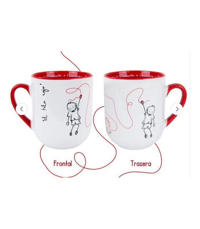 Taza leyenda del Hilo Rojo Chico-Chico Sipecusa