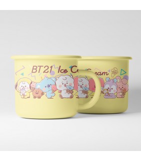 TAZA PREMIUM BT21 ICE CREAM