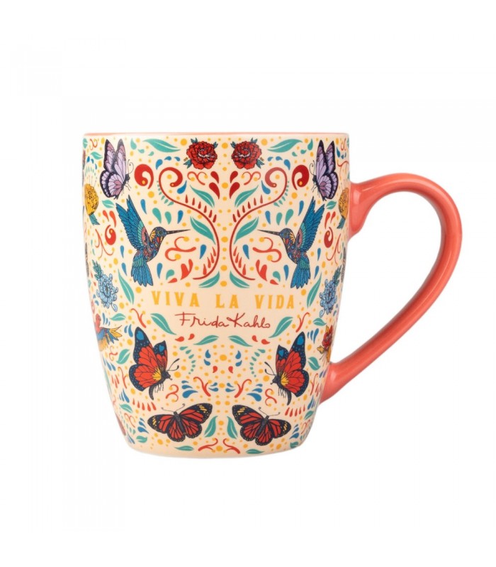 TAZA PREMIUM FRIDA KAHLO VIVA LA VIDA