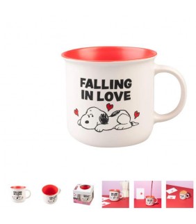 TAZA PREMIUM SNOOPY LOVE SEASON