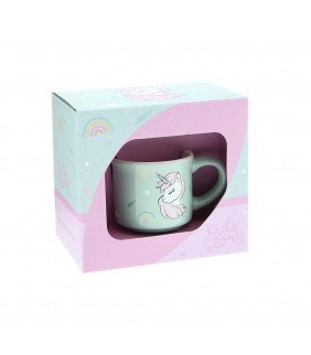 TAZA MINI - KIDS STORY MINT UNICORNIO