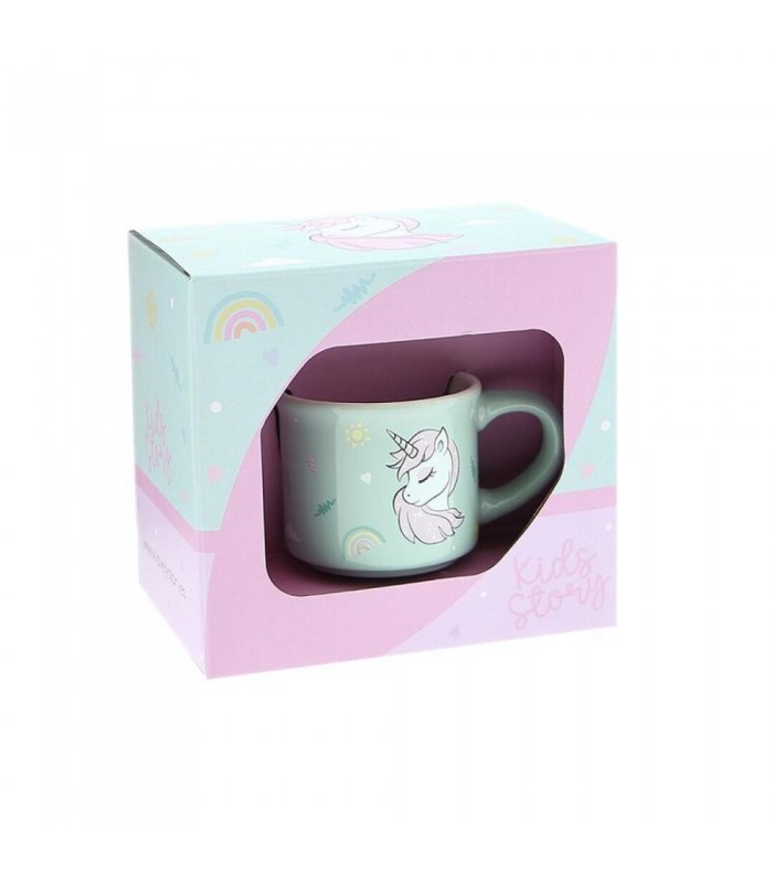 TAZA MINI - KIDS STORY MINT UNICORNIO