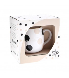 TAZA OVALADA 330ML - QUE ME QUITEN LO BAILAO