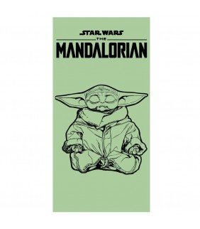 Toalla Mandalorian Star Wars algodon