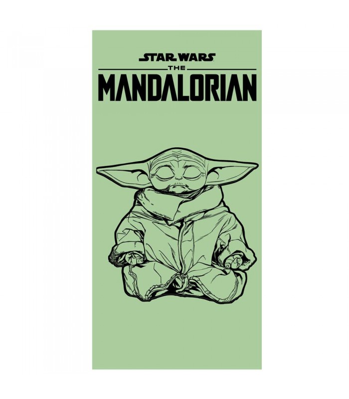 Toalla Mandalorian Star Wars algodon