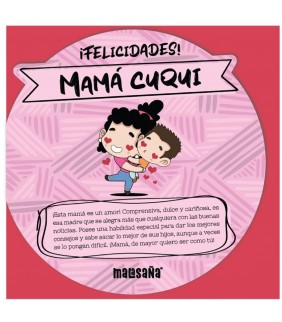 TARJETA DE FELICITACIÓN - MAMÁ CUQUI