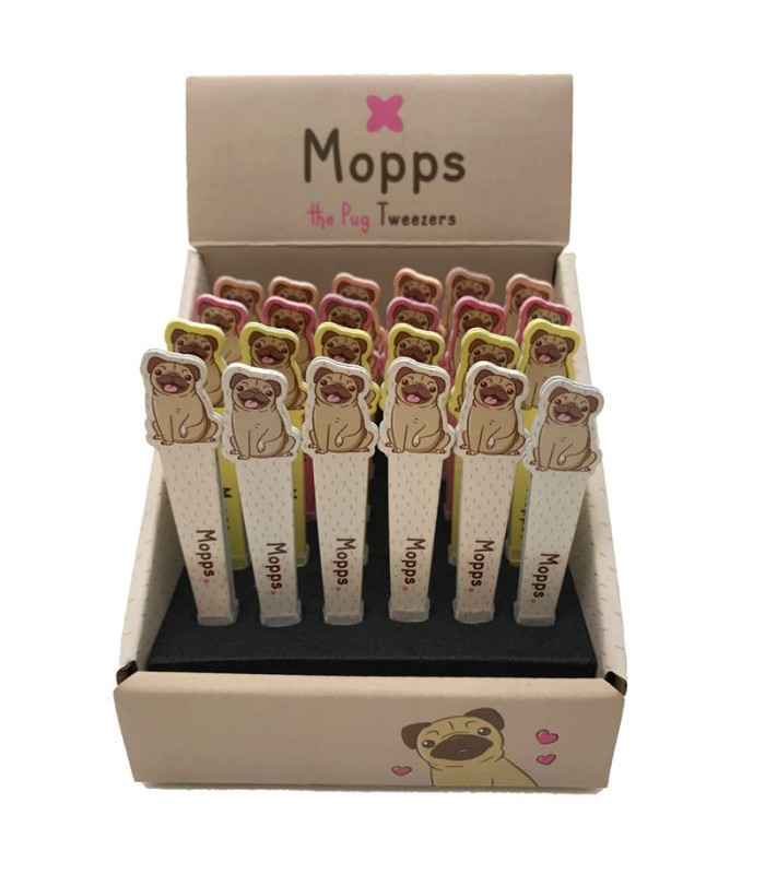 Pinzas para Depilar - Perro Pug Carlino